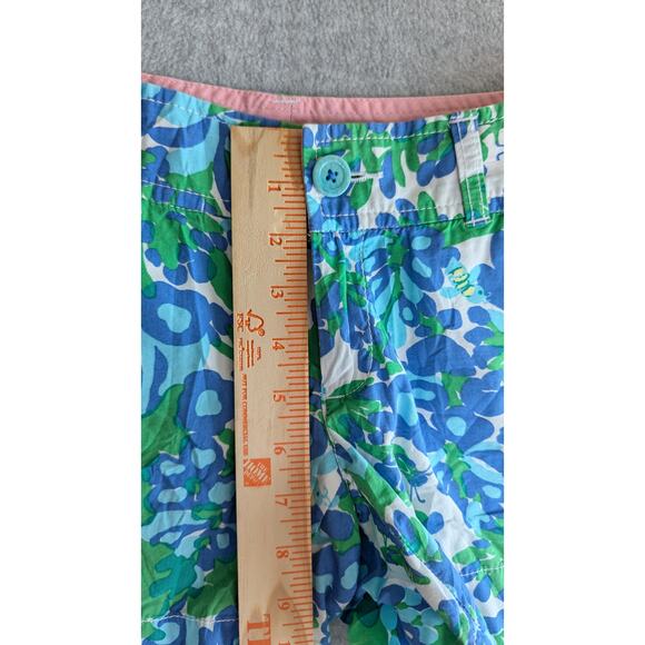 LILLY PULITZER Women Shorts Size 0‎ Callahan Grape Print Preppy Resort Cruise - Picture 8 of 10